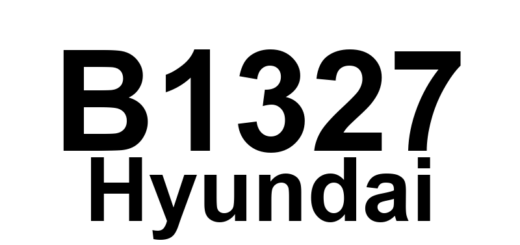 DTC B1327 Hyundai - Definição em inglês: DFIS Harness Short To Power Definição em Português: Fiação DFIS - Curto para Alimentação