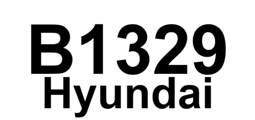 DTC B1329 Hyundai - Definição em inglês: DFIS To SRSCM Communication Error Definição em Português: Erro de Comunicação entre DFIS e SRSCM.