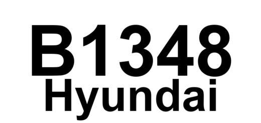 DTC B1348 Hyundai - Definição em inglês: DAB Circuit Short To Ground Definição em Português: Circuito do Airbag (DAB) - Curto-circuito para o terra