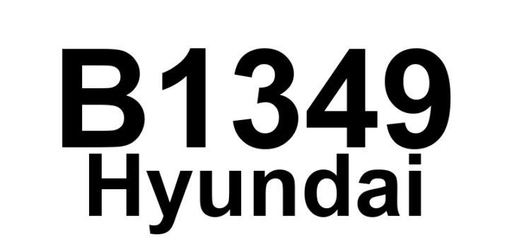 DTC B1349 Hyundai - Definição em inglês: DAB Circuit Short To Power Definição em Português: Circuito do DAB - Curto para a Potência