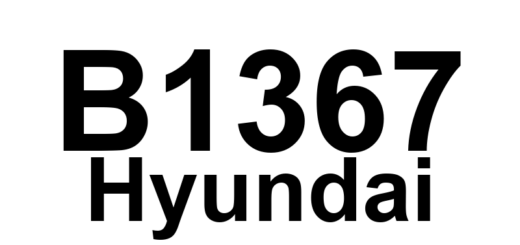 DTC B1367 Hyundai - Definição em inglês: PBPT Circuit Resistance Too High Definição em Português: Circuito PBPT - Resistência Muito Alta