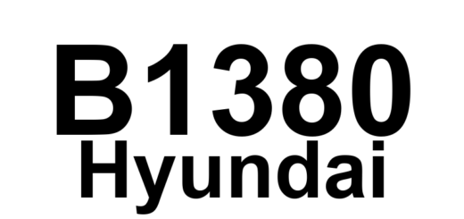 DTC B1380 Hyundai - Definição em inglês: DSAB Circuit Short To Ground Definição em Português: Circuito DSAB - Curto para o terra