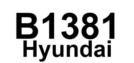 DTC B1381 Hyundai - Definição em inglês: DSAB Circuit Short To Power Definição em Português: Circuito DSAB - Curto para a alimentação elétrica