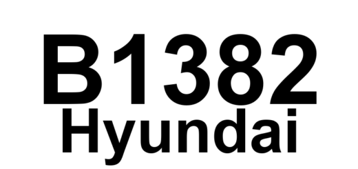 DTC B1382 Hyundai - Definição em inglês: PSAB Circuit Resistance Too High Definição em Português: Circuito PSAB - Resistência Alta Demais