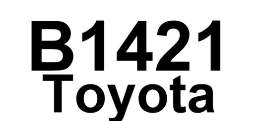 DTC B1421 Toyota - Definição em inglês: Solar Sensor Circuit (Passenger Side) Definição em Português: Circuito do Sensor Solar - Problema Detectado (Lado do Passageiro)