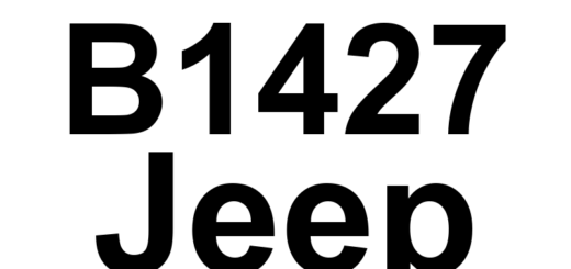 DTC B1427 Jeep - Definição em inglês: Remote Radio Switch Input Circuit High Definição em Português: Circuito de Entrada do Interruptor do Rádio Remoto - Alta Voltagem