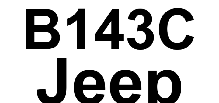 DTC B143C Jeep - Definição em inglês: Microphone 1 Circuit High Definição em Português: Microfone 1 - Circuito com Alta Tensão
