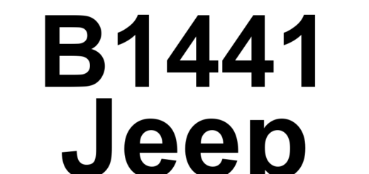 DTC B1441 Jeep - Definição em inglês: VES Eject Input Button Stuck Definição em Português: Botão de Ejeção do VES - Travado