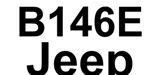 DTC B146E Jeep - Definição em inglês: Channel 3 Audio Speaker Output - Circuit Shorted Together Definição em Português: Saída do Alto-Falante do Canal 3 - Circuito em Curto-Circuito