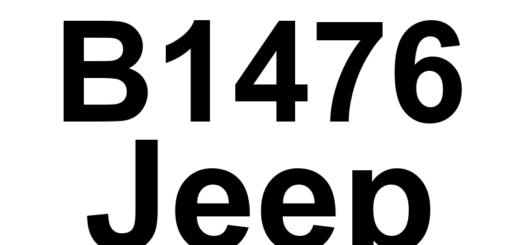 DTC B1476 Jeep - Definição em inglês: Channel 5 Audio Speaker Output Circuit High Definição em Português: Circuito de Saída do Alto-Falante do Canal 5 - Tensão Alta