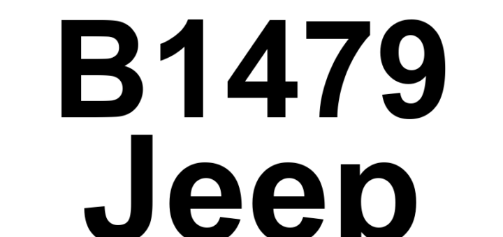 DTC B1479 Jeep - Definição em inglês: Channel 6 Audio Speaker Output Circuit Performance Definição em Português: Circuito de Saída do Alto-falante do Canal 6 - Desempenho com Problema