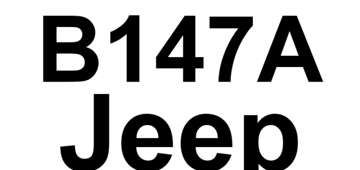 DTC B147A Jeep - Definição em inglês: Channel 6 Audio Speaker Output Circuit Low Definição em Português: Circuito de Saída do Alto-falante do Canal 6 - Sinal Baixo