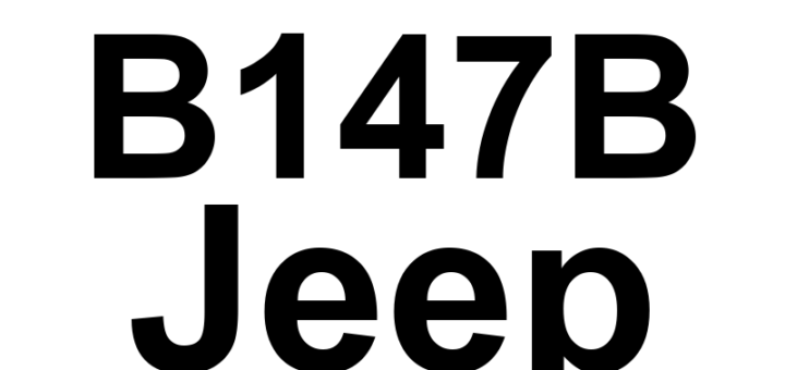 DTC B147B Jeep - Definição em inglês: Channel 6 Audio Speaker Output Circuit High Definição em Português: Circuito de Saída do Alto-falante do Canal 6 - Tensão Alta