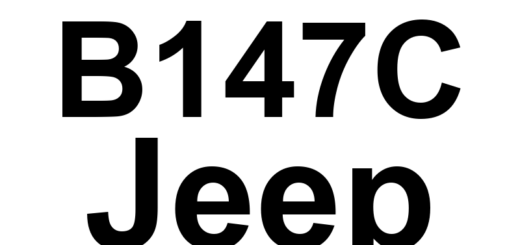 DTC B147C Jeep - Definição em inglês: Channel 6 Audio Speaker Output Circuit Open Definição em Português: Saída do Alto-falante do Canal 6 - Circuito Aberto