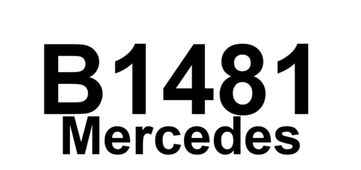 DTC B1481 Mercedes - Definição em inglês: HRA: Part E2m1 (Right headlamp range adjustment motor) has short to ground Definição em Português: Motor de ajuste do alcance do farol direito - Curto para massa (Parte E2m1)