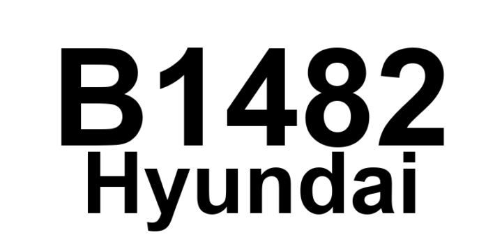 DTC B1482 Hyundai - Definição em inglês: Driver Airbag Module (DAB) Circuit Resistance Low Definição em Português: Módulo do Airbag do Motorista - Resistência do Circuito Baixa