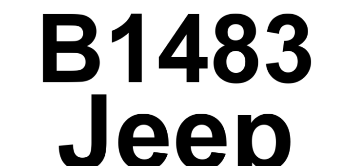 DTC B1483 Jeep - Definição em inglês: Channel 8 Audio Speaker Output Circuit/Performance Definição em Português: Circuito de Saída do Alto-Falante do Canal 8 - Desempenho/Desempenho Inadequado