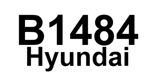 DTC B1484 Hyundai - Definição em inglês: PAB Circuit Short To Power Definição em Português: Circuito do PAB - Curto para Alimentação