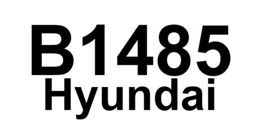 DTC B1485 Hyundai - Definição em inglês: Passenger Airbag Module (PAB) Circuit Resistance High Definição em Português: Módulo do Airbag do Passageiro (PAB) - Resistência Alta no Circuito