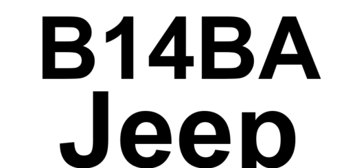 DTC B14BA Jeep - Definição em inglês: Channel 9 Audio Speaker Output Circuit Low Definição em Português: Saída de Áudio do Canal 9 - Circuito com Baixa Tensão.