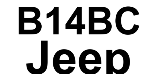 DTC B14BC Jeep - Definição em inglês: Channel 9 Audio Speaker Output Circuit Open Definição em Português: Canal de Áudio 9 - Circuito da Saída do Alto-falante Aberto