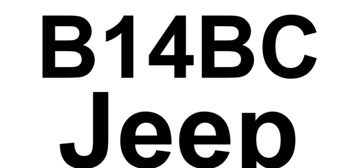 DTC B14BC Jeep - Definição em inglês: Channel 9 Audio Speaker Output Circuit Open Definição em Português: Canal de Áudio 9 - Circuito da Saída do Alto-falante Aberto