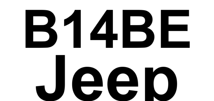 DTC B14BE Jeep - Definição em inglês: Channel 10 Audio Speaker Output Circuit Performance Definição em Português: Circuito de Saída do Alto-falante do Canal 10 - Desempenho Anômalo