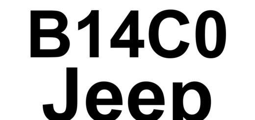 DTC B14C0 Jeep - Definição em inglês: Channel 10 Audio Speaker Output Circuit High Definição em Português: Circuito de Saída do Alto-falante do Canal 10 - Tensão Alta