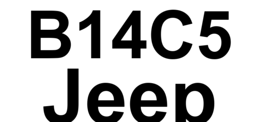 DTC B14C5 Jeep - Definição em inglês: Channel 11 Audio Speaker Output Circuit High Definição em Português: (Circuito de Saída de Áudio do Alto-Falante do Canal 11 - Circuito com Alta Tensão)