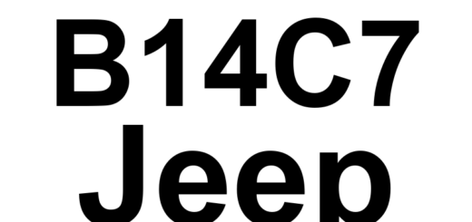 DTC B14C7 Jeep - Definição em inglês: Channel 11 Audio Speaker Output Circuit Shorted Together Definição em Português: Saída de Áudio do Canal 11 - Circuito em Curto-Circuito.