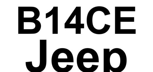 DTC B14CE Jeep - Definição em inglês: Ves Brightness Up Input Button Stuck Definição em Português: Botão de Aumento de Brilho do VES - Preso