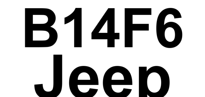 DTC B14F6 Jeep - Definição em inglês: Channel 8 Audio Left Continuity Definição em Português: Canal de Áudio 8 Esquerdo - Continuidade