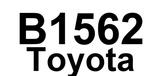 DTC B1562 Toyota - Definição em inglês: XM Tuner Disconnected (Burst Mode) Definição em Português: Sintonizador XM - Desconectado (Modo Rápido)