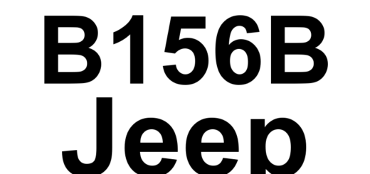 DTC B156B Jeep - Definição em inglês: Satellite Radio Antenna Circuit Definição em Português: Circuito da Antena do Rádio Via Satélite - Problema Detectado