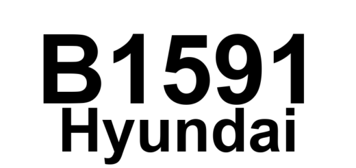 DTC B1591 Hyundai - Definição em inglês: Turn Signal Multifunction Switch Error Definição em Português: Interruptor Multifuncional da Seta - Erro Detectado