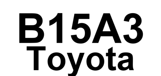 DTC B15A3 Toyota - Definição em inglês: Stereo Component Amplifier Malfunction Definição em Português: Amplificador do Componente Estéreo - Mau Funcionamento