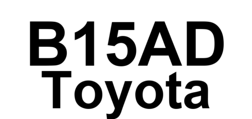 DTC B15AD Toyota - Definição em inglês: Navigation Processor Malfunction Definição em Português: Processador de Navegação - Malfuncionamento