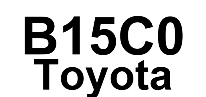 DTC B15C0 Toyota - Definição em inglês: Short in GPS Antenna Definição em Português: Antena do GPS - Curto-circuito