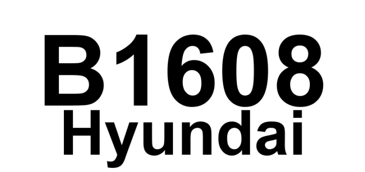 DTC B1608 Hyundai - Definição em inglês: Lost Communication Between BCM and SCM Definição em Português: Comunicação Perdida entre BCM e SCM