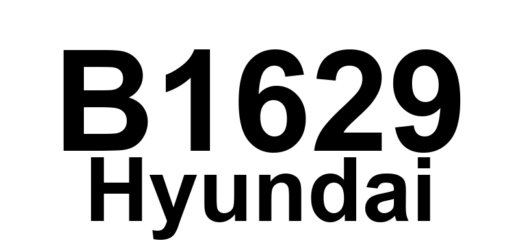 DTC B1629 Hyundai - Definição em inglês: Lin Reception Error Definição em Português: Erro de Recepção LIN