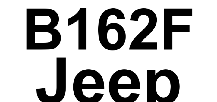 DTC B162F Jeep - Definição em inglês: Right Low Beam Control Circuit Low Definição em Português: Circuito do Controle do Farol Baixo Direito - Tensão Baixa.