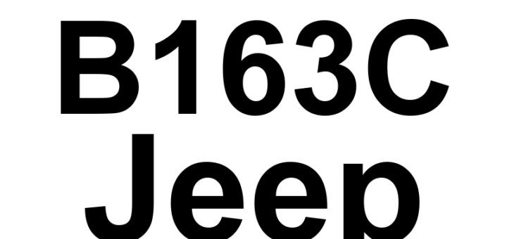 DTC B163C Jeep - Definição em inglês: Front Left Turn Control Circuit High Definição em Português: Circuito de Controle do Pisca Esquerdo Dianteiro - Alta Tensão