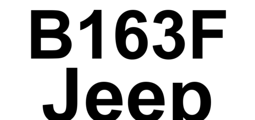 DTC B163F Jeep - Definição em inglês: Front Right Turn Control Circuit Low Definição em Português: Circuito de Controle da Seta Direita Dianteira - Baixa Tensão