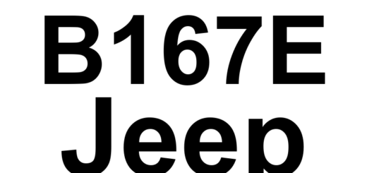 DTC B167E Jeep - Definição em inglês: Front Headlamp Leveling Sensor Circuit Low Definição em Português: Circuito do Sensor de Nivelamento do Farol Dianteiro - Baixa Tensão