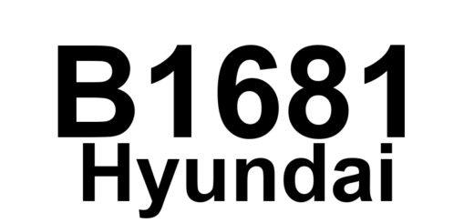 DTC B1681 Hyundai - Definição em inglês: DDM and Rear LH Serial Communication Error Definição em Português: Erro de Comunicação Serial entre a Unidade de Controle da Porta do Motorista (DDM) e a Porta Traseira Esquerda.