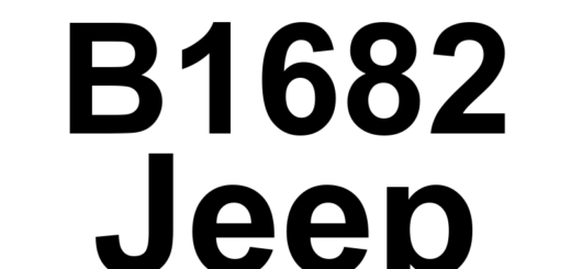 DTC B1682 Jeep - Definição em inglês: Rear Headlamp Leveling Sensor Circuit Low Definição em Português: Circuito do Sensor de Nivelamento do Farol Traseiro - Baixa Tensão