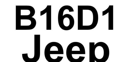 DTC B16D1 Jeep - Definição em inglês: Left Drl Lamp Control Circuit High Definição em Português: Circuito de Controle da Lâmpada DRL Esquerda - Tensão Alta