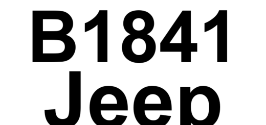 DTC B1841 Jeep - Definição em inglês: Sunroof Open Switch Input Circuit High Definição em Português: Circuito do Interruptor de Abertura do Teto Solar - Alta Tensão Detectada