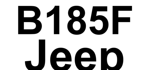 DTC B185F Jeep - Definição em inglês: Passenger Window Control Circuit Low Definição em Português: Circuito de Controle do Vidro do Passageiro - Tensão Baixa