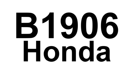 DTC B1906 Honda - Definição em inglês: Immobilizer Unit Lost Communication With Gauge Control Module (A/T Message) Definição em Português: Unidade do imobilizador - Comunicação perdida com o módulo de controle do painel (mensagem A/T)